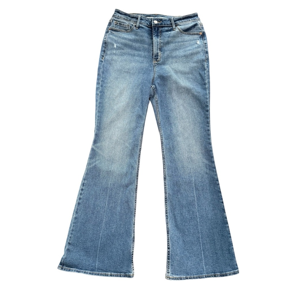 Old Navy Light Meduim Wash Flare Jeans